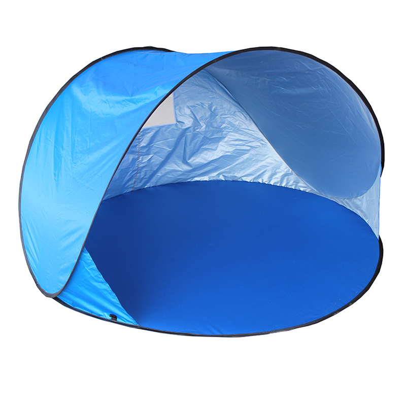 185T نایلون 3 ثانیه ای سریع باز پاپ چادر Sunshade Ten1902 که می تواند دو بزرگسال را در خود جای دهد